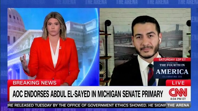 CNN’s Kasie Hunt to Abdul El-Sayed: Is There Anything Trump Has Done in the Second Term that You Can Identify as Good for the Country?