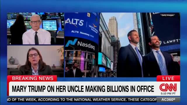 Mary L. Trump: Donald Will ‘Absolutely Abuse the Pardon Power’ So People ‘Can Get Away with Financial Crimes’