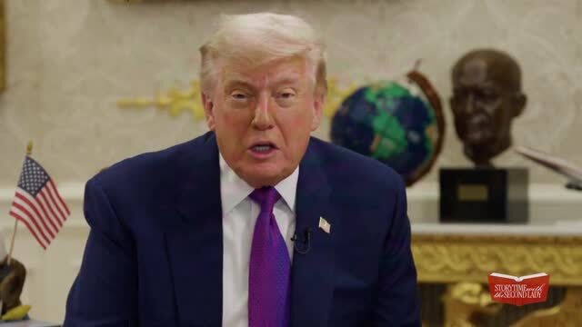 Trump Joins Storytime with SLOTUS: I’m Doing This for a Great Second Lady, ‘Everybody Loves You’