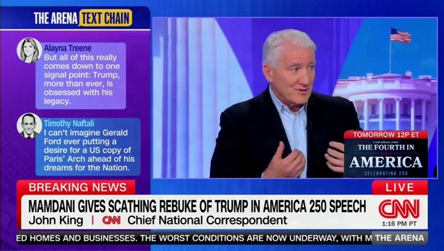 John King on Mamdani Amid America 250 Speech: He Has the Moment Right Now, an Ascendant Voice in the Dem Party, Whether You Like It or Not