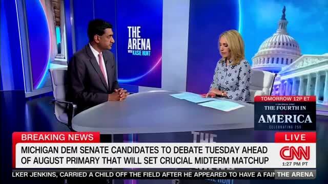 Ro Khanna on Anti-Israel Sentiment: I’ve Visited Israel Three Times, of Course I Believe That Israel Has the Right to Exist