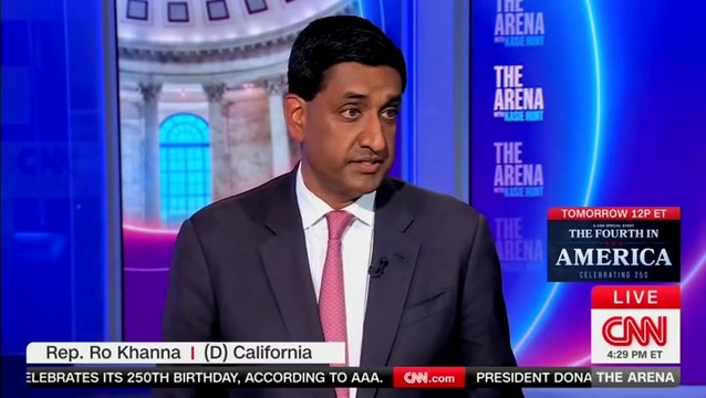 Khanna on Sen. Weiner, Running for Pelosi’s Seat, Being Forced Out a Trans March: People Want Someone Who‘s Going to Move Things Forward