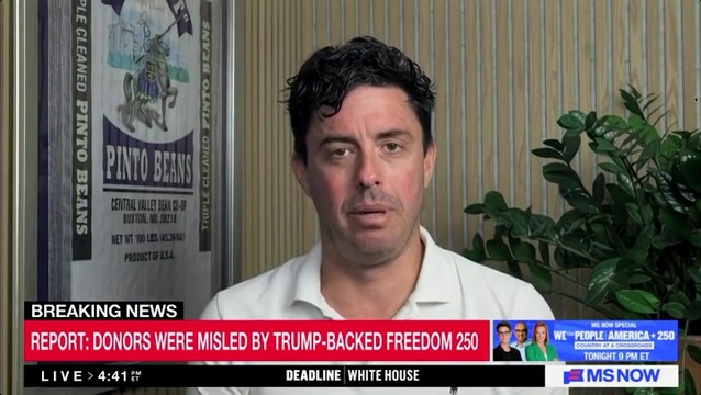 Tim Miller on Freedom 250: This Is Just Like Partizan Hackery Combined with a Trump Casino Grift