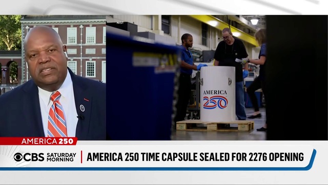 CBS: Philadelphia Buries Time Capsule to Commemorate America’s 250th Birthday
