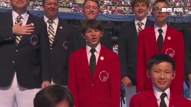 FOX: A Beautiful Performance of ‘America the Beautiful’ from the Philadelphia Boys Choir and Chorale