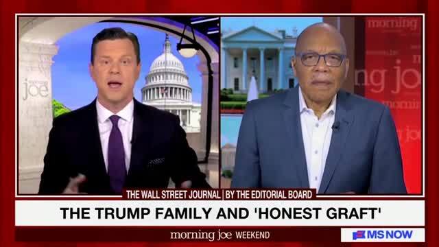 Eugene Robinson: Trump Family Is Trying to ‘Climb the Billionaires List on the Backs of the American People’