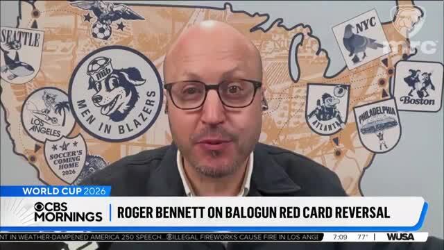 CBS Guest: FIFA Overturning Balogun’s Red Card Has ‘Destroy[ed] the Integrity of the Competition’