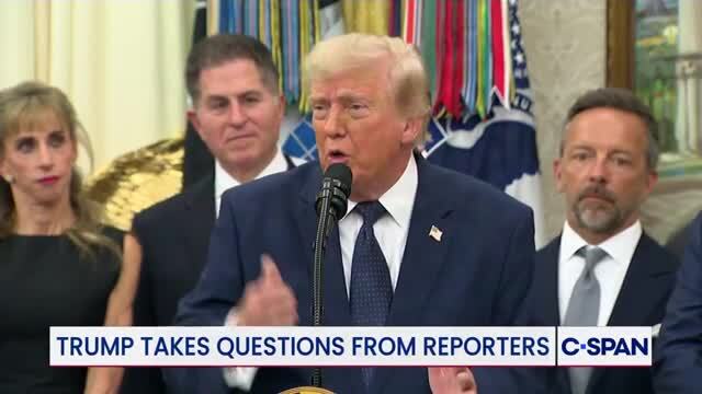 Trump on His Sons Making Money Off of Crypto Business: ‘Whatever the Hell They Do, They Can Do’