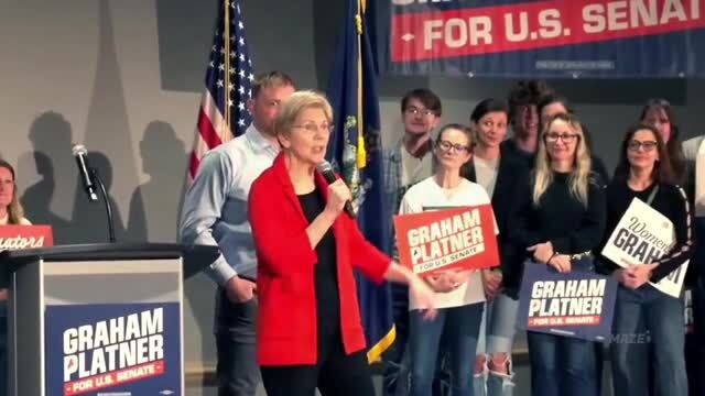 Elizabeth Warren on Graham Platner: ‘That’s My Kind of Man’