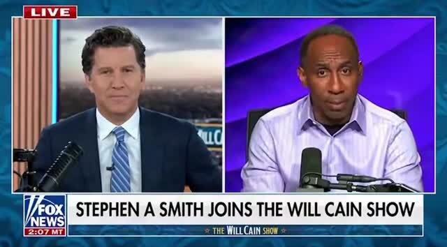 Stephen A. Smith to Will Cain: You Can’t Act Like Republicans Haven’t Defended Trump, People Who Are Accused of Sexual Allegations