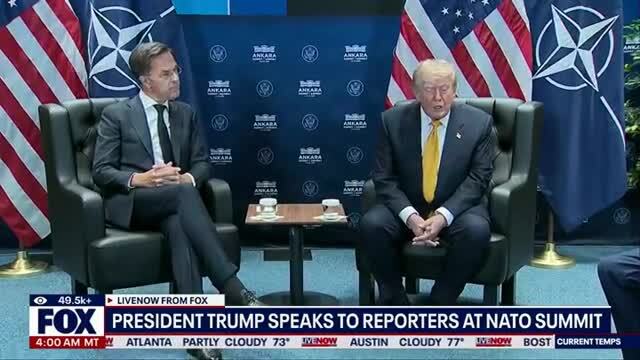 Trump: We Have Attacked Very Powerfully Last Night the Very Dangerous People from Iran