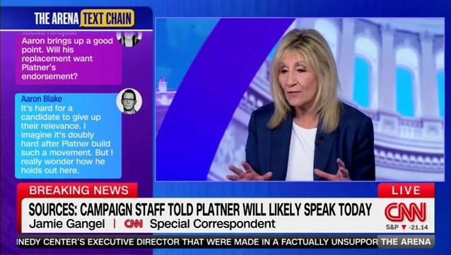 CNN’s Jamie Gangel on Platner: ‘A Very Messy Situation in Maine and It‘s About to Get Messier’