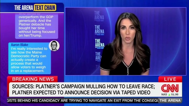 Alyssa Farah Griffin: If the Process to Replace Platner Is Not ‘Fully Open and Transparent,’ ‘It Is Going to Evoke Memories of 2024 and Kamala Harris’