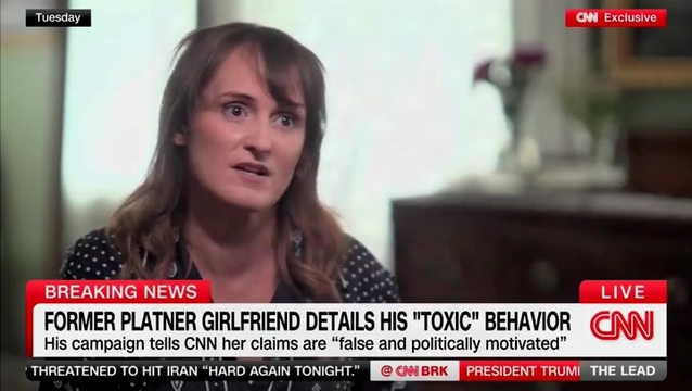 Former Platner Girlfriend: ‘That Was Not Love ... Toxic Is a Great Word’