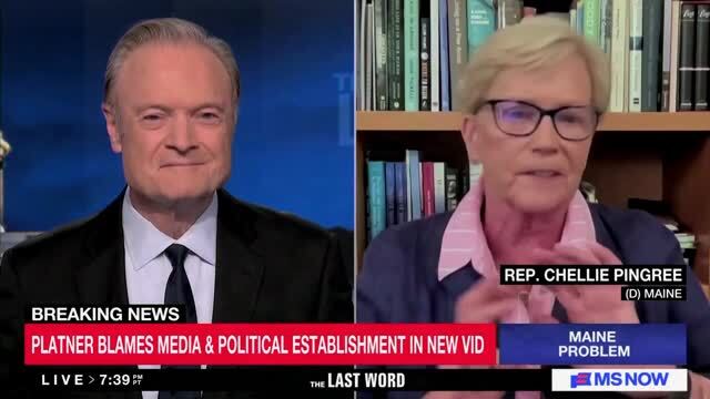 Dem Rep. Pingree Goes on an Unhinged Rant over Platner’s Dropping Out: ‘Stop Writing All Your Dumbass Columns ... Don’t Call Me Anymore’