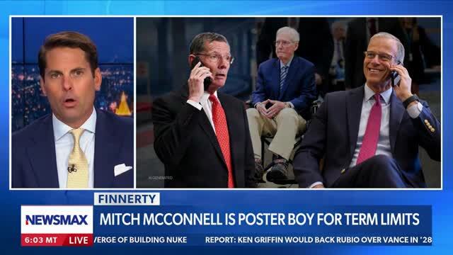 Finnerty: ‘It’s Joe Biden All over Again,’ with RINOs Hiding Mitch McConnell’s Condition