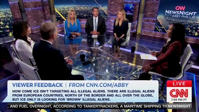 Abby Phillip Accuses ICE of Only Targeting ‘Brown Illegal Aliens’