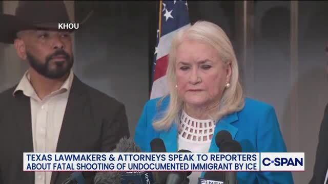 Rep. Sylvia Garcia on Fatal Shooting of Mexican Man by ICE: ‘Even a Kid Would Tell You, You Shoot the Tires, You Don’t Shoot the Driver’