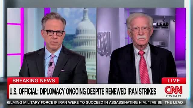 John Bolton on Talks with Iran Despite New Strikes: It’s Part of Trump‘s Desperate Effort to Make People Believe That the MOU Is Still Alive