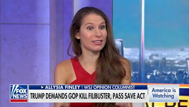 Allysia Finley on Reconciliation 3.0: The Problem Is Trump Not Rallying the Troops, He’s Not Providing Leadership to Congress