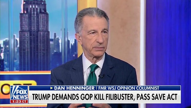 Henninger on Republicans Amid Midterms: This Goes Back to McCarthy’s Speakership in 2023, When They Seemed To Be Engaged in a Civil War