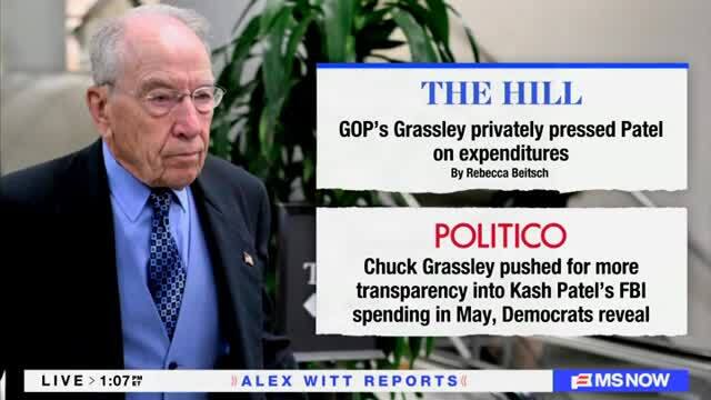 Maura Gillespie on FBI’s Kash Patel Spending: It’s a Bad Look for Members of Congress Who Are Representing These Constituents