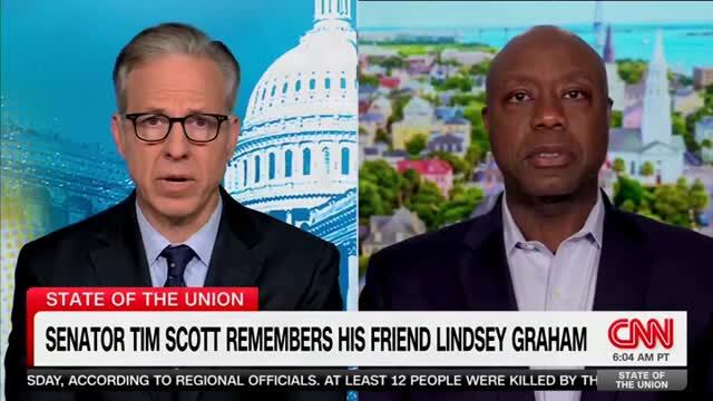 Tim Scott Remembers Lindsey Graham: America‘s Lost a True Statesman, We Don‘t Have Many Left, I’ve Lost a Friend
