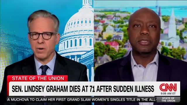 Tim Scott on the Loss of Lindsey Graham: He Embodied This Notion That, When Necessary, ‘Be Strong, But on the Path to Peace’
