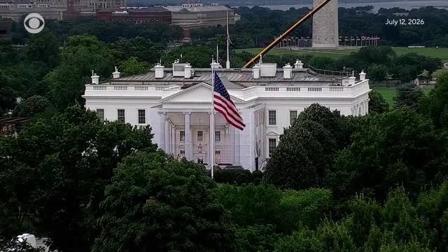 The W.H. Lowered Flags to Half-Staff Sunday Morning Following the Sudden Death of Republican S.C. Sen. Lindsey Graham