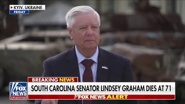 In His Final Public Remarks, Sen. Graham Spoke in Kyiv, Ukraine, About Ending the Conflict with Russia: We Have the Formula to End This War
