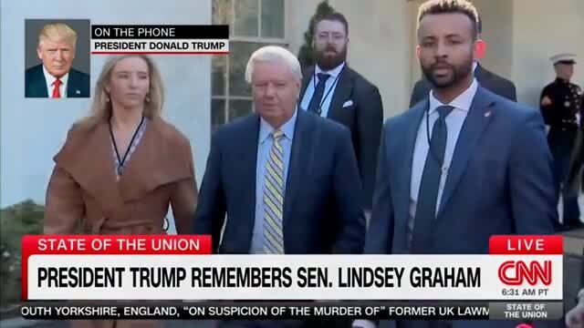 Trump Remembers Lindsey Graham: He Ran Against Me and Was Formidable, I Didn‘t Know Him Before Then