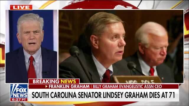 Rev. Franklin Graham Praises Late Sen. Graham for Standing Against Tyranny: He Stood for Freedom, I Thank God That We Had Somebody Like Him