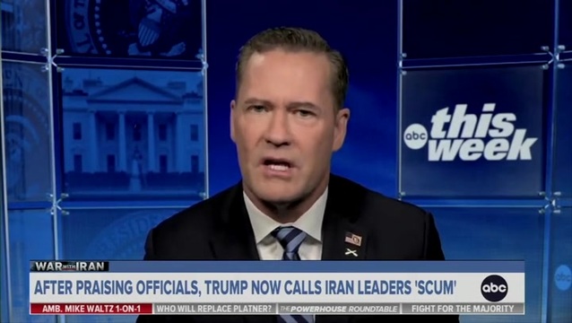 Amb. Mike Waltz on Iran: This Is a Regime That Cheated on the JCPOA, and Is Obsessed with a Nuclear Weapon