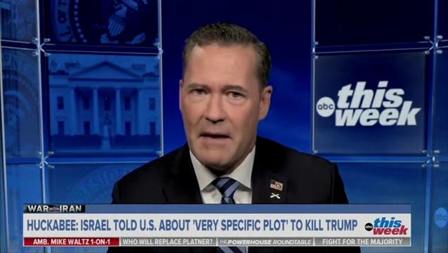 Amb. Mike Waltz on Iran: This Regime Has Plotted to Kill Trump for Many Years, and His Cabinet Officials