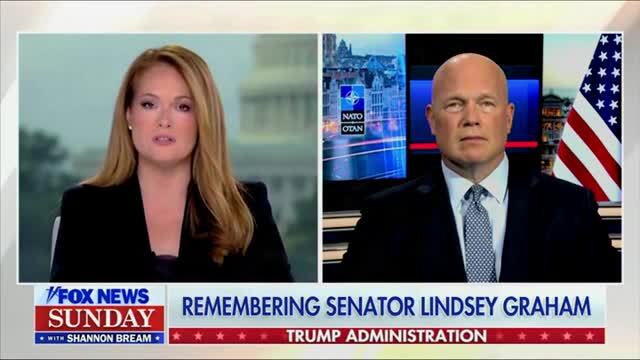 Matt Whitaker on Sen. Graham: We Had High Expectations of Our Allies in NATO, To Be Stronger and Invest in Their Own Defense