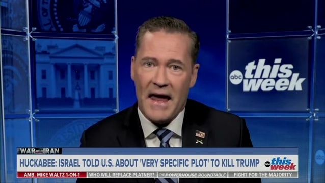 Mike Waltz: ‘The Iranian Regime Is Trying to Kill Pres. Trump and Those Around Him’