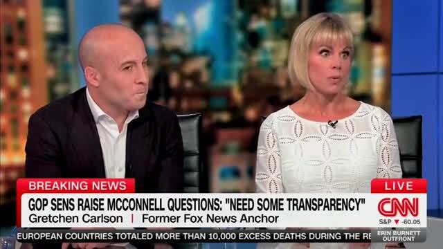 Gretchen Carlson to GOP Senators: ‘Let the Questions Begin’ on Both McConnell and Graham Who Are Both Aligned with Ukraine