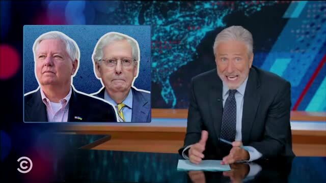 Jon Stewart: Mitch McConnell Looks Like a Make-a-Wish Kid Whose Wish Was for Everyone Else in the Hospital to Lose Their Health Insurance