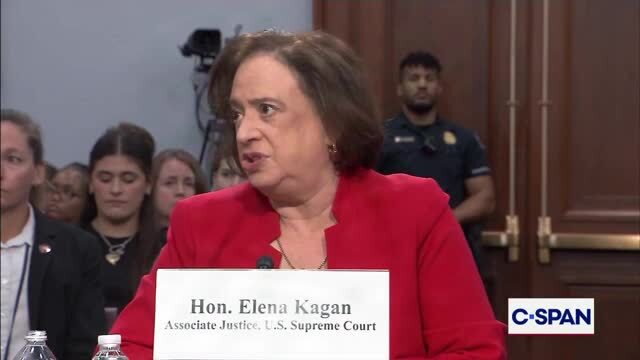 Supreme Court Justice Elena Kagan Honors the Late Sen. Lindsey Graham