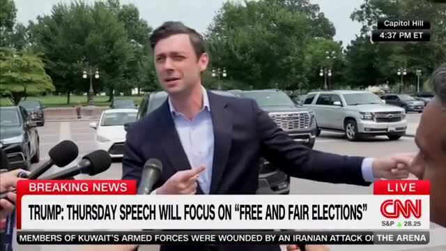 Jon Ossoff: Privately, Most Elected Republicans on Capitol Hill Think Trump Has Lost It