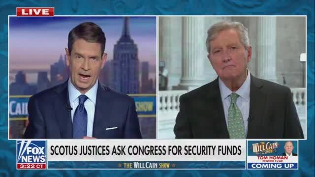 Senator Kennedy on SCOTUS Security Funding: I’ve Defended the Supreme Court but There’s Not a Money Fairy Up Here