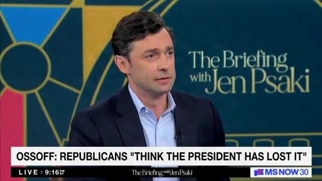 Jon Ossoff Say the DNI Is ‘Tainted’ by Tulsi Gabbard’s ‘Misconduct,’ Calls Bill Pulte a ‘Puppet’