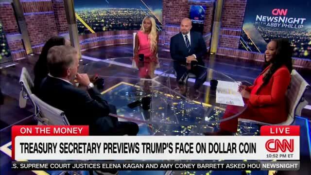 Scott Jennings Says Scott Bessent Confirmed that Living Persons Can Be Placed on Coins