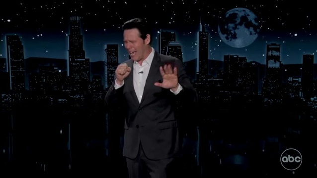 Ike Barinholtz Coughs out ‘Jeffrey Epstein’ After Questioning Why Trump Started Iran War