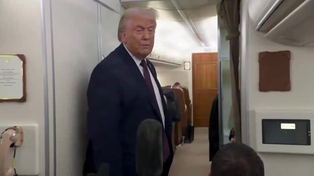 Trump Says He ‘Clipped’ Hand on the Table That’s Why It’s Bruised