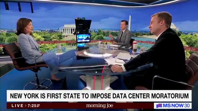 Kathy Hochul: I Don’t Want Our Local Ratepayers To Have the Burden with the Cost of Subsidizing Data Centers