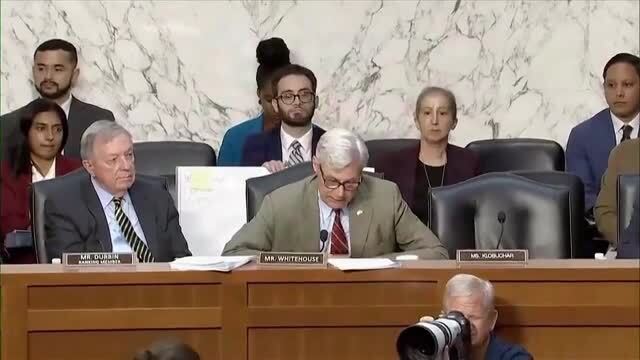 Sen. Whitehouse to Todd Blanche: ‘How Long Do You Intend to Put Up with That Kash Patel Character?’