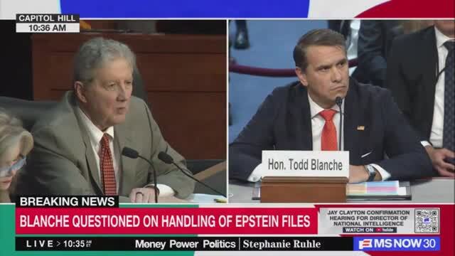 Todd Blanche: ‘We Did Not Have Evidence of Other Men’ That Epstein Trafficked the Female Victims To