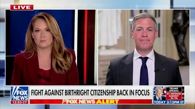 GOP Sen. Jim Banks: All Nine SCOTUS Justices Agree That Children of Illegals Who Invade Our Country Should Not Be Granted Birthright Citizenship