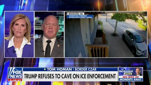Tom Homan Blames Dems for ICE Shootings: They Tell People ‘Don’t Comply,’ They Tell People to ‘Resist’